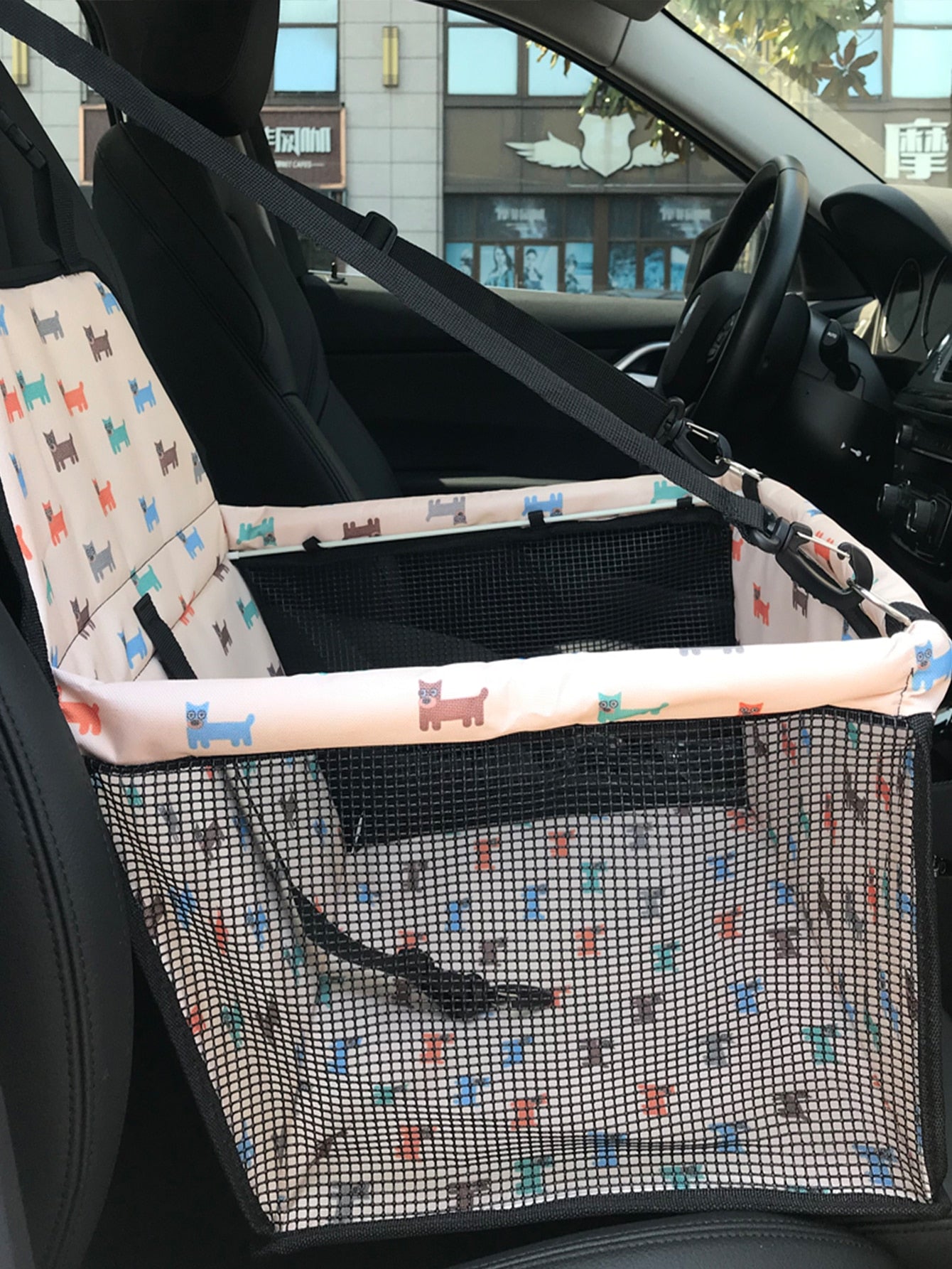 Car Seat Hammock Dog Travel Bag