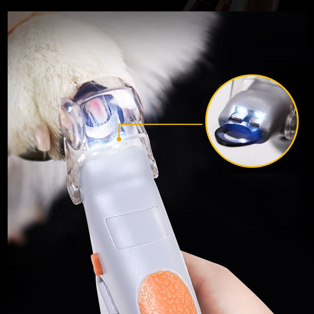 Pet Nail Clipper with LED