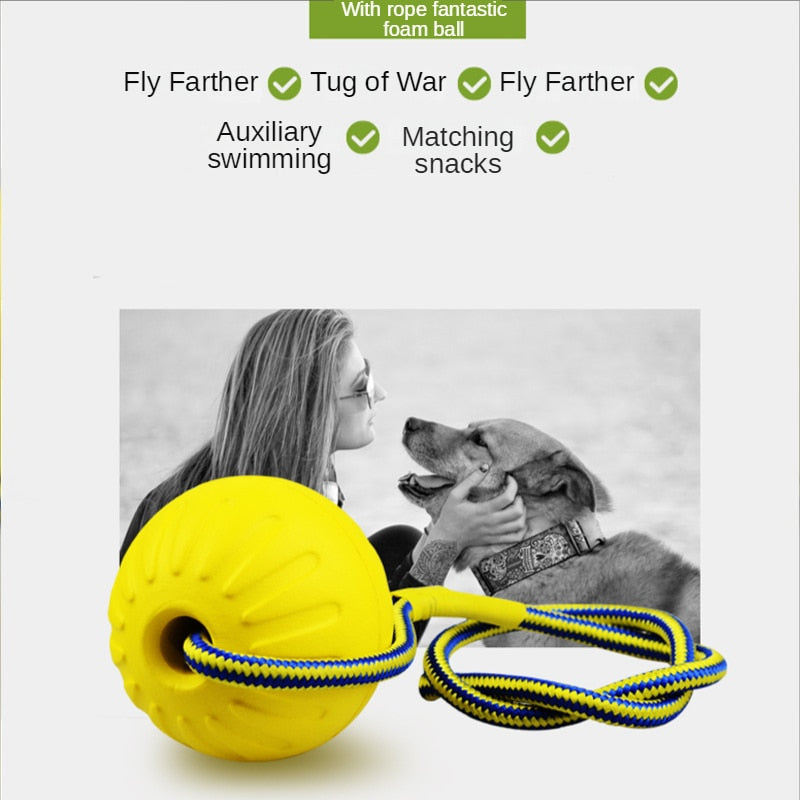 Dog Ball Rope Toys