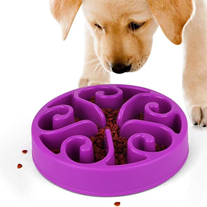 Pet Dog Slow Feeder Bowl