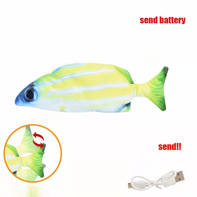 Electric Fish Cat Toys