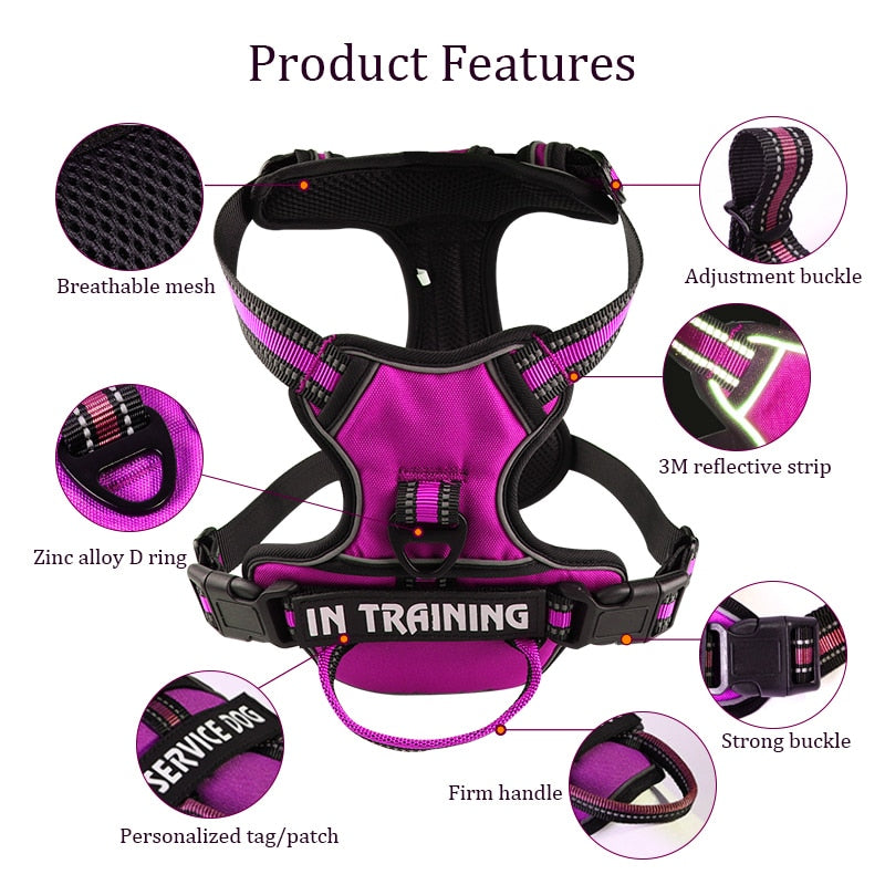 Nylon Dog Harness Vest