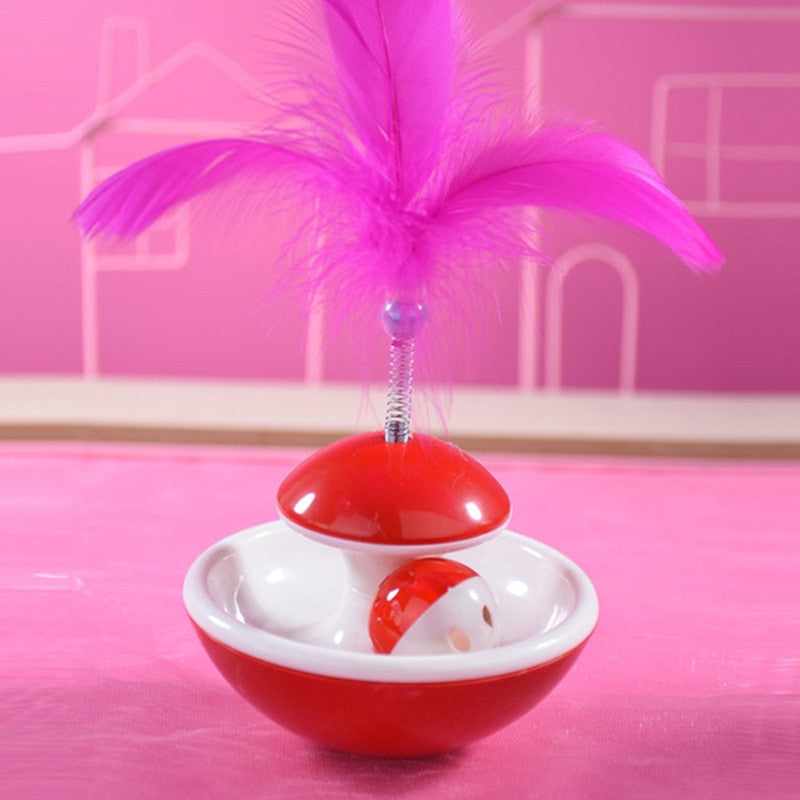 Feather Interactive Cat Tumbler