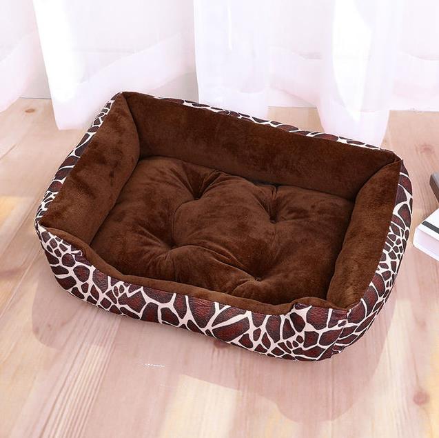 Dog Candy-colored Square Warm Bed