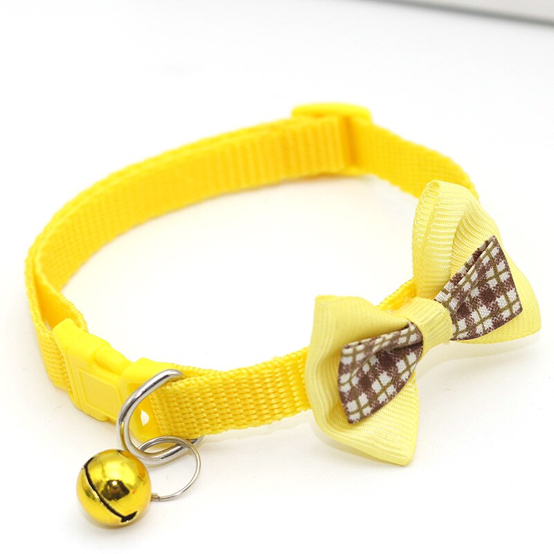 Cat Small Bell Collar Bow