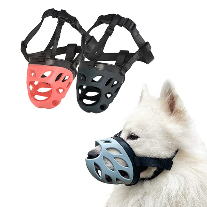 Dog Breathable Basket Muzzles