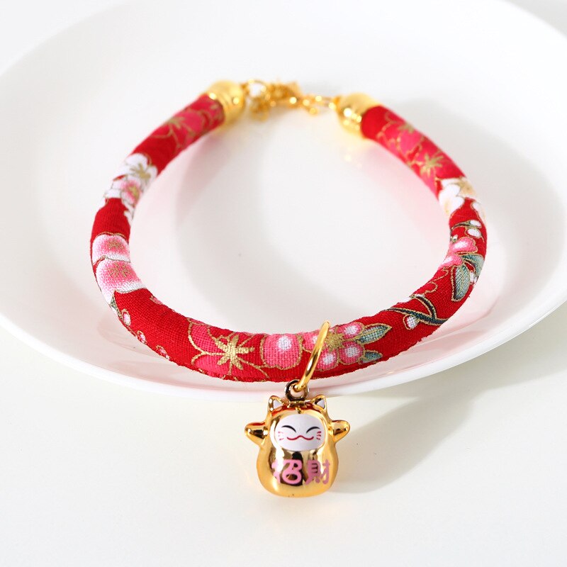 Cute Bell Buckle Cat Collar