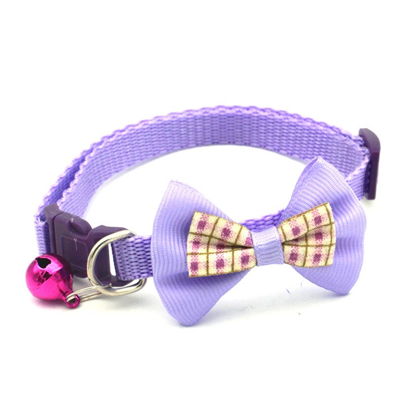 Cat Small Bell Collar Bow