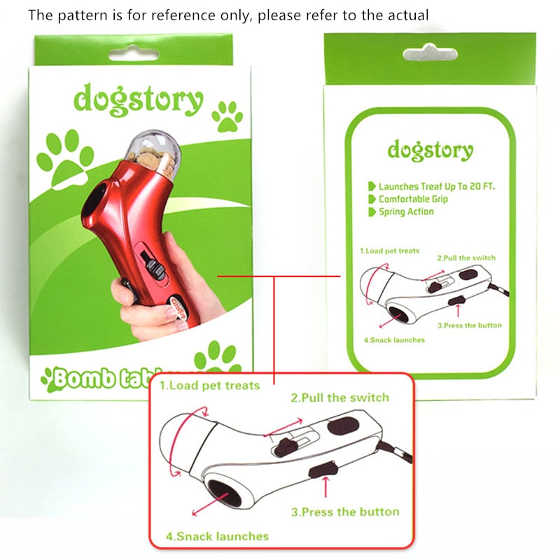 Creative Dog Food Treat Launcher