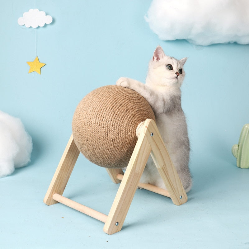 Cat Scratching Ball Toy