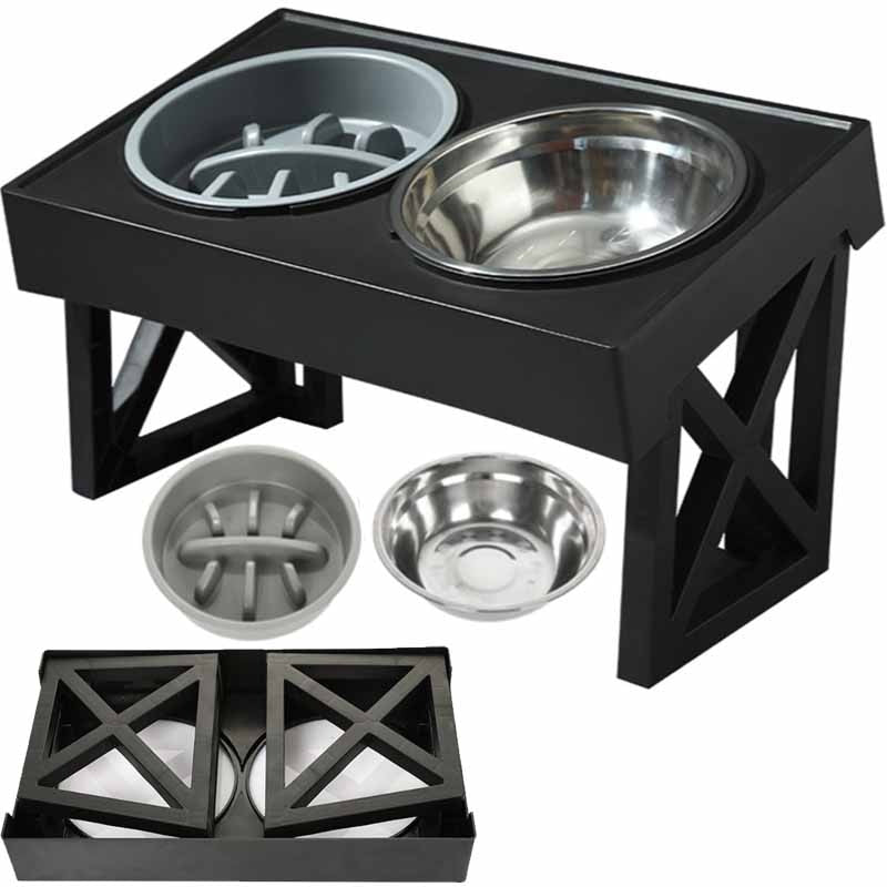 Adjustable Height Feeding dogs Bowl