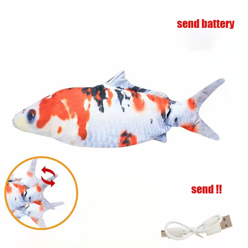 Electric Fish Cat Toys