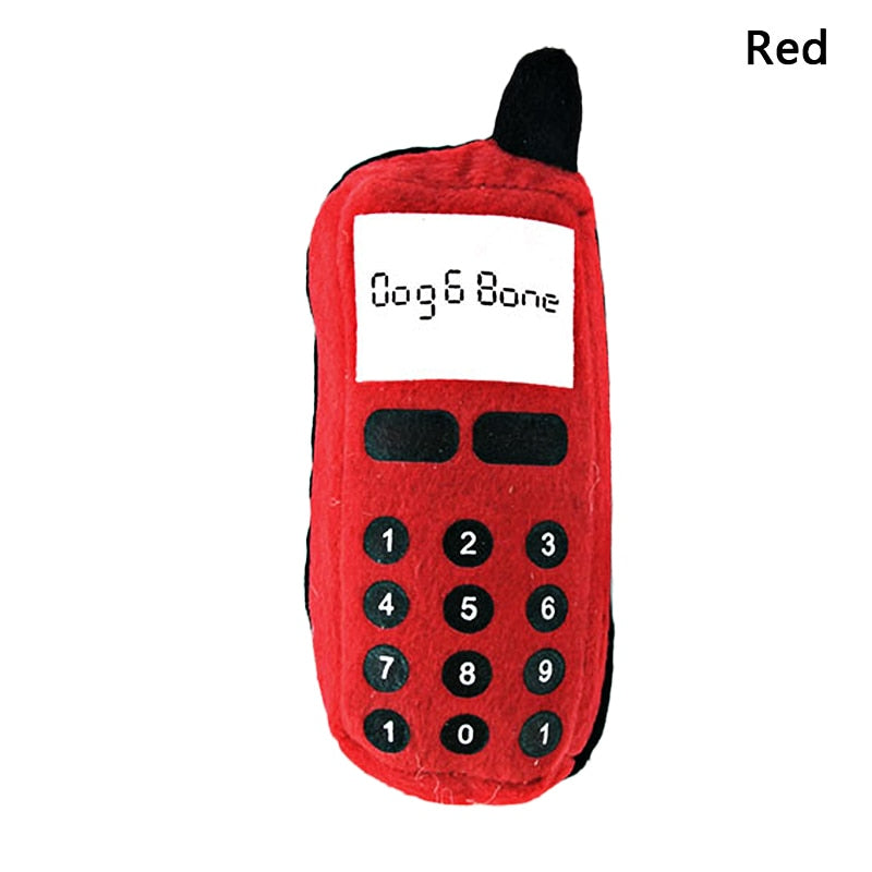 Mobile Phone Shape Dog Chew Toy