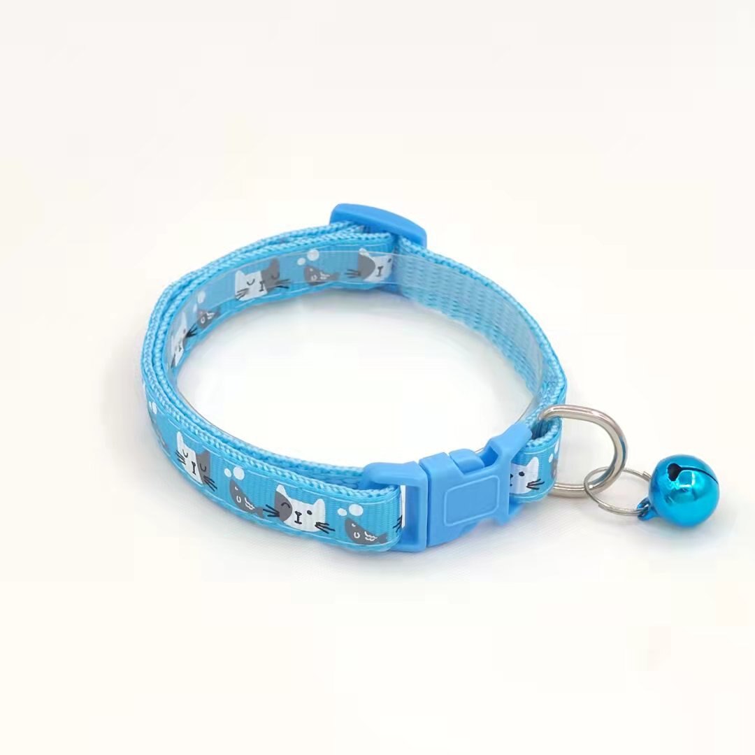 Adjustable Cat Bells Collar