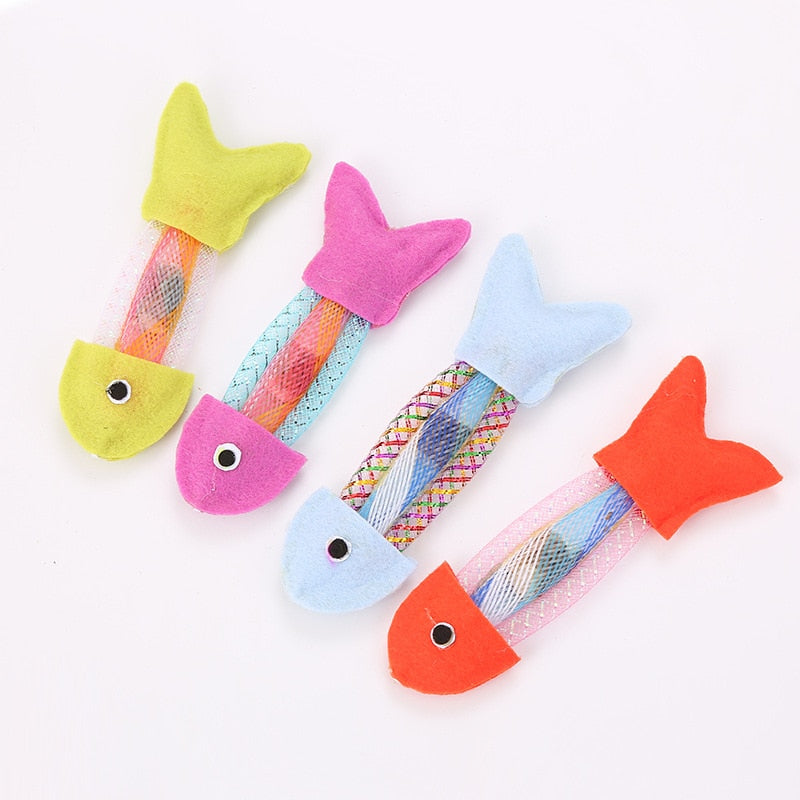 Fish Shaped Cat Toy