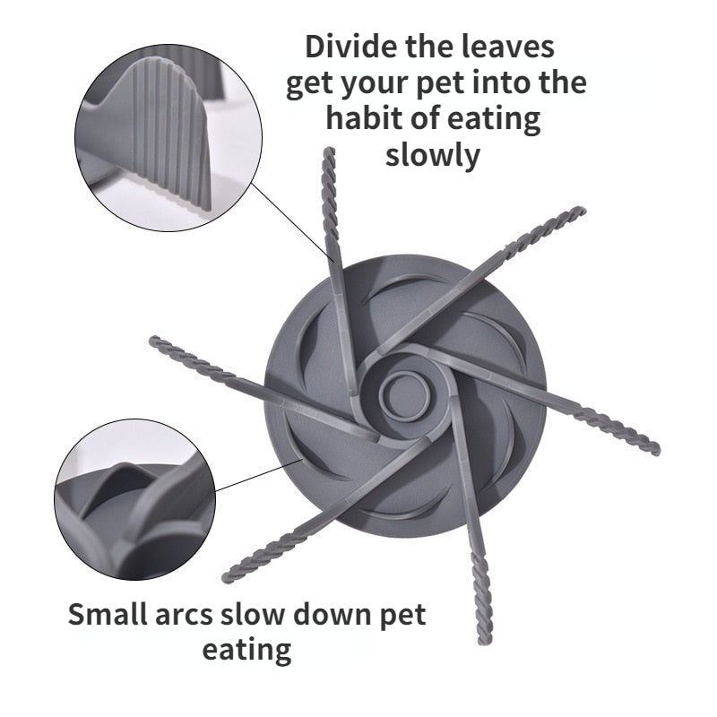 Non-slip Plate Anti-choke Pet Bowl