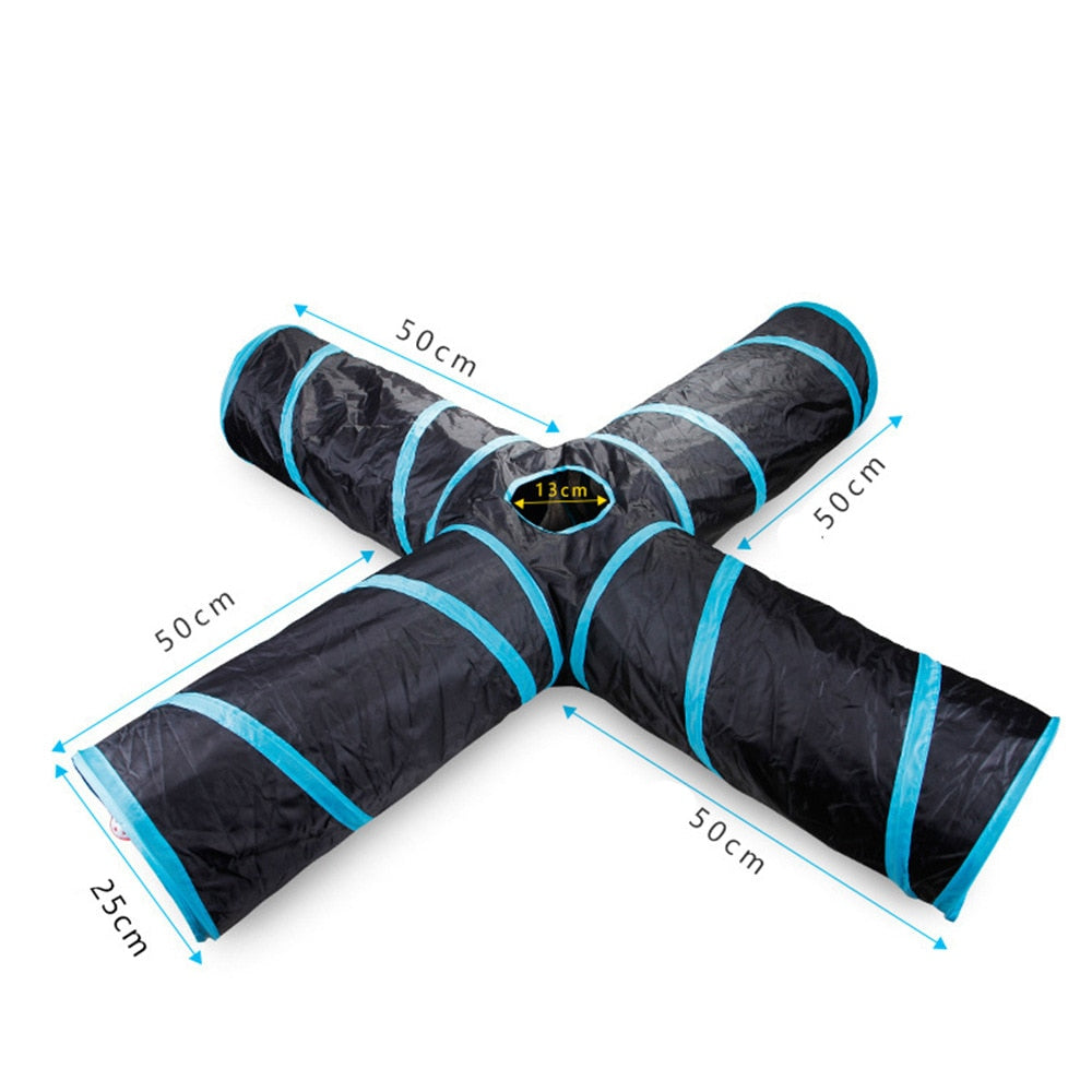 Foldable Cat Tunnel Tube