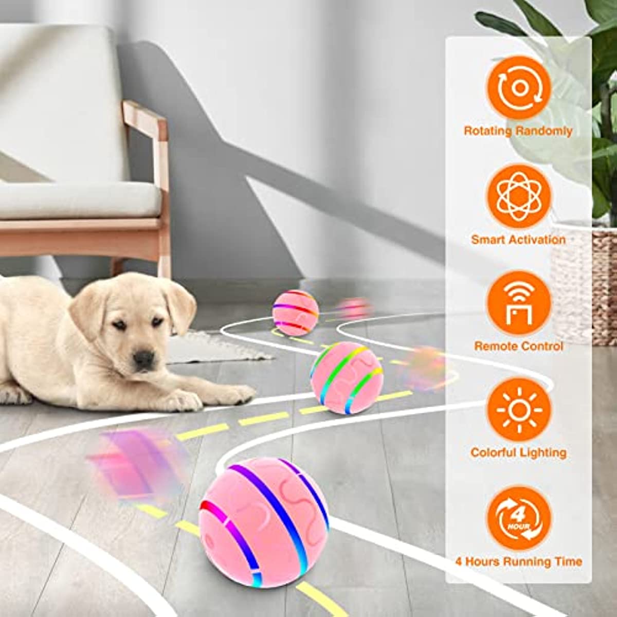 Remote Control Ball Dog Chew Toy