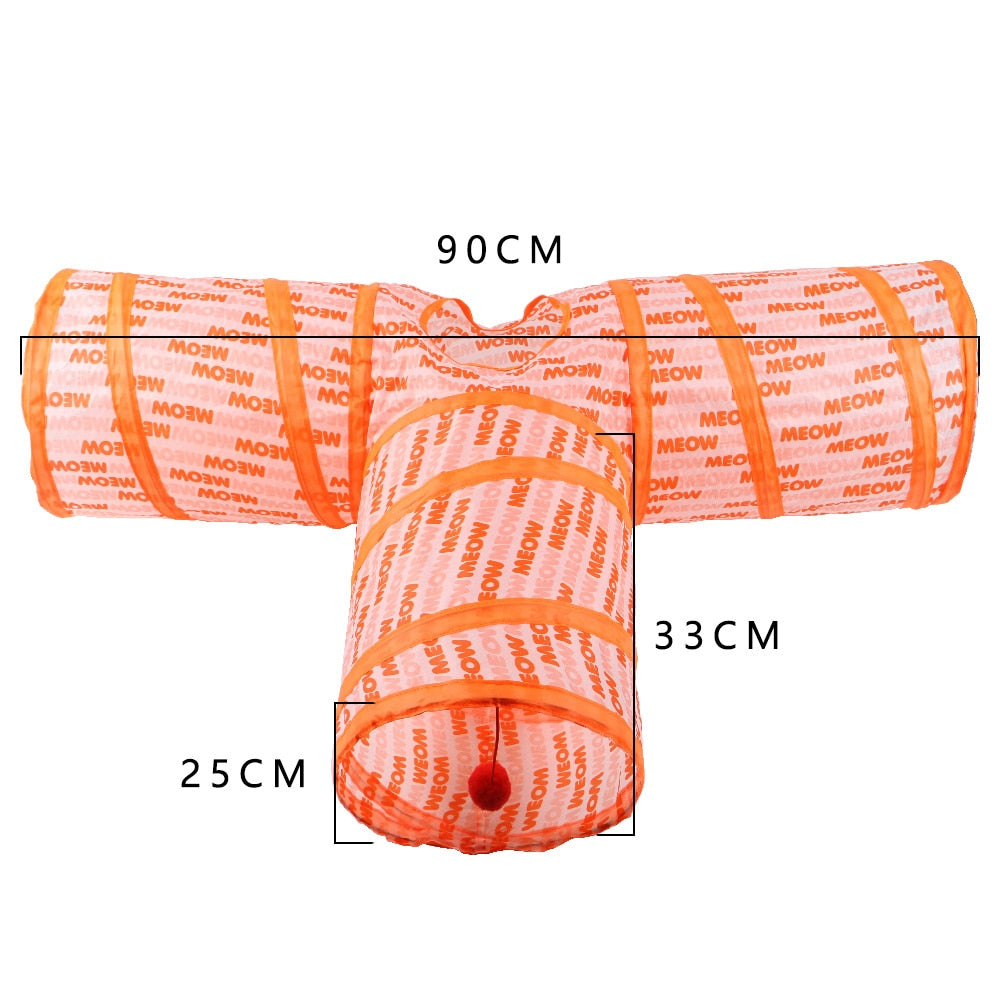 Foldable Cat Tunnel Tube