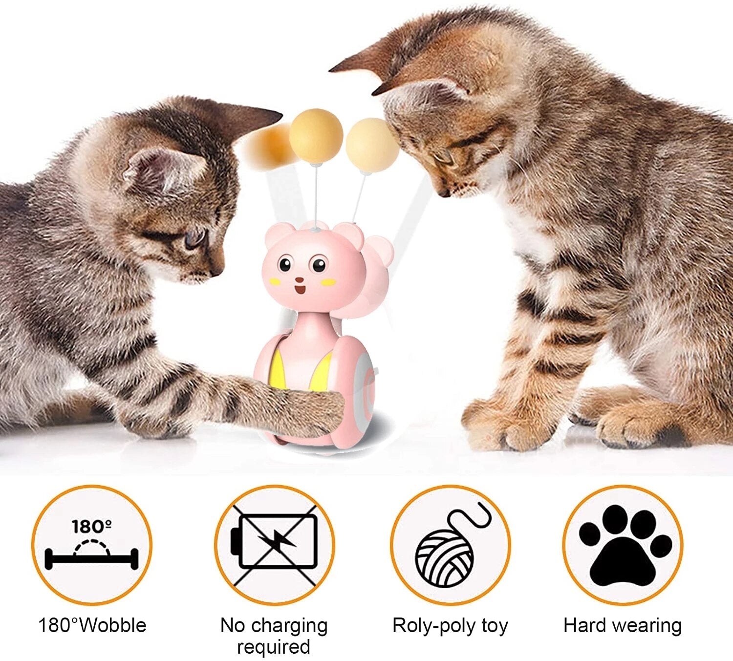 Cat Interactive Feather Toys