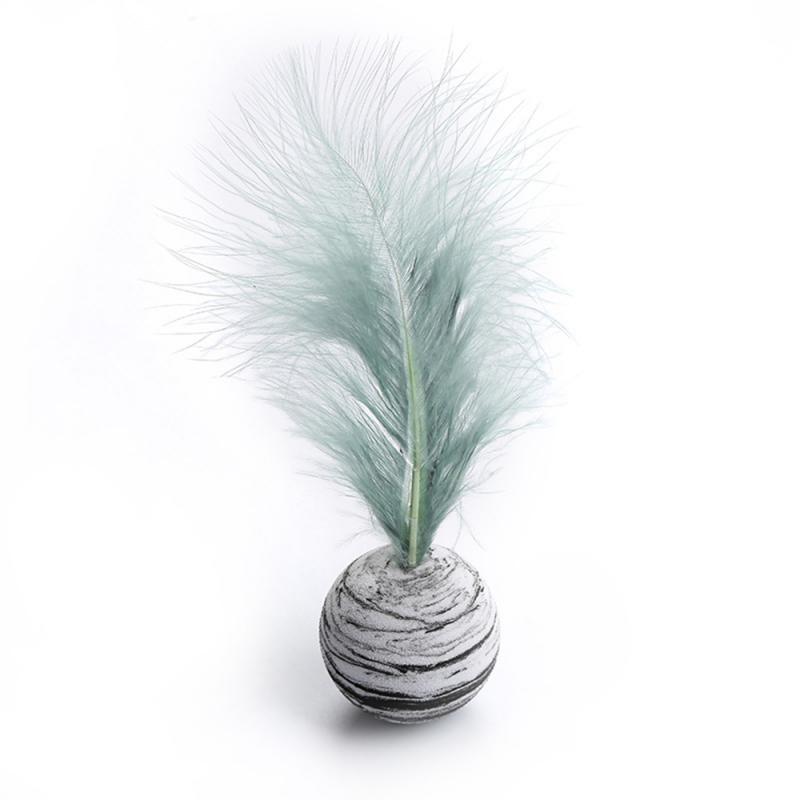 Cat Ball Feather Funny Toy