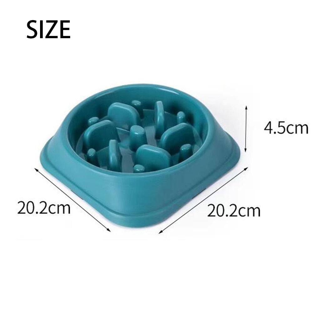 Pet Dog Slow Feeder Bowl