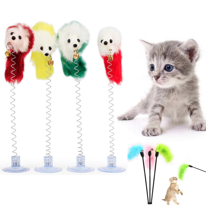 Feather Cat Stick Toy