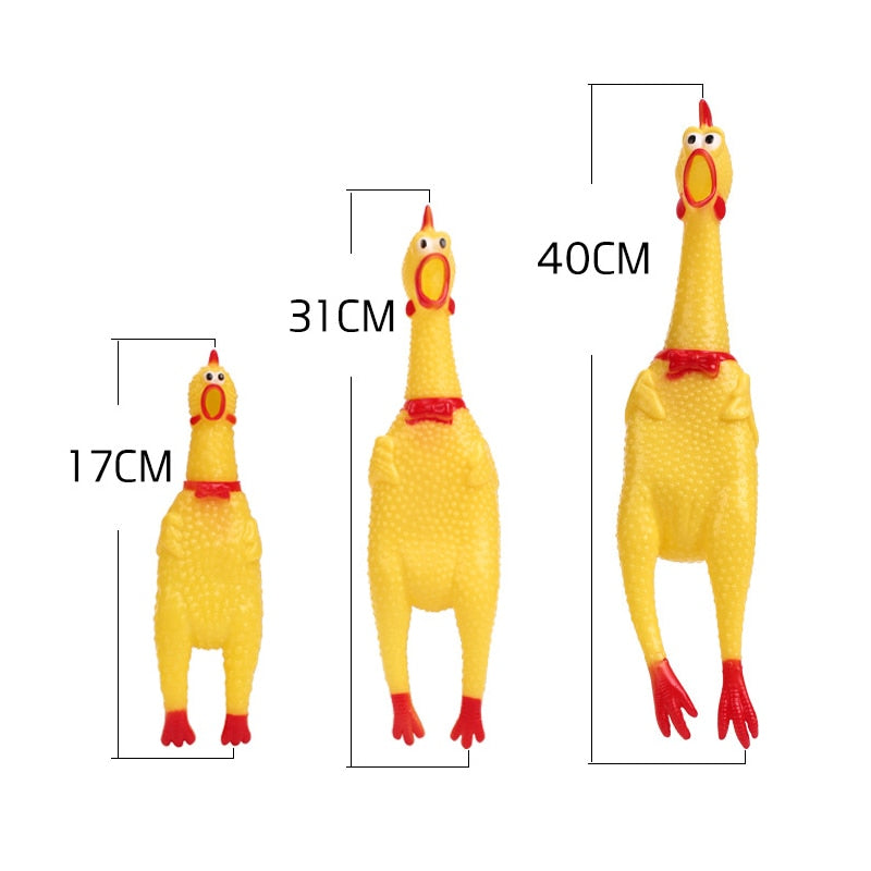 Dog Squeak Chicken Toys