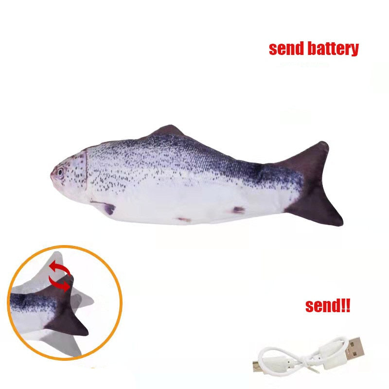 Electric Fish Cat Toys