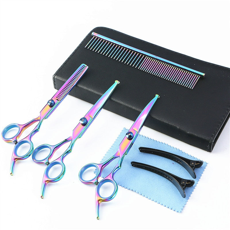 Pet Grooming Scissors Set