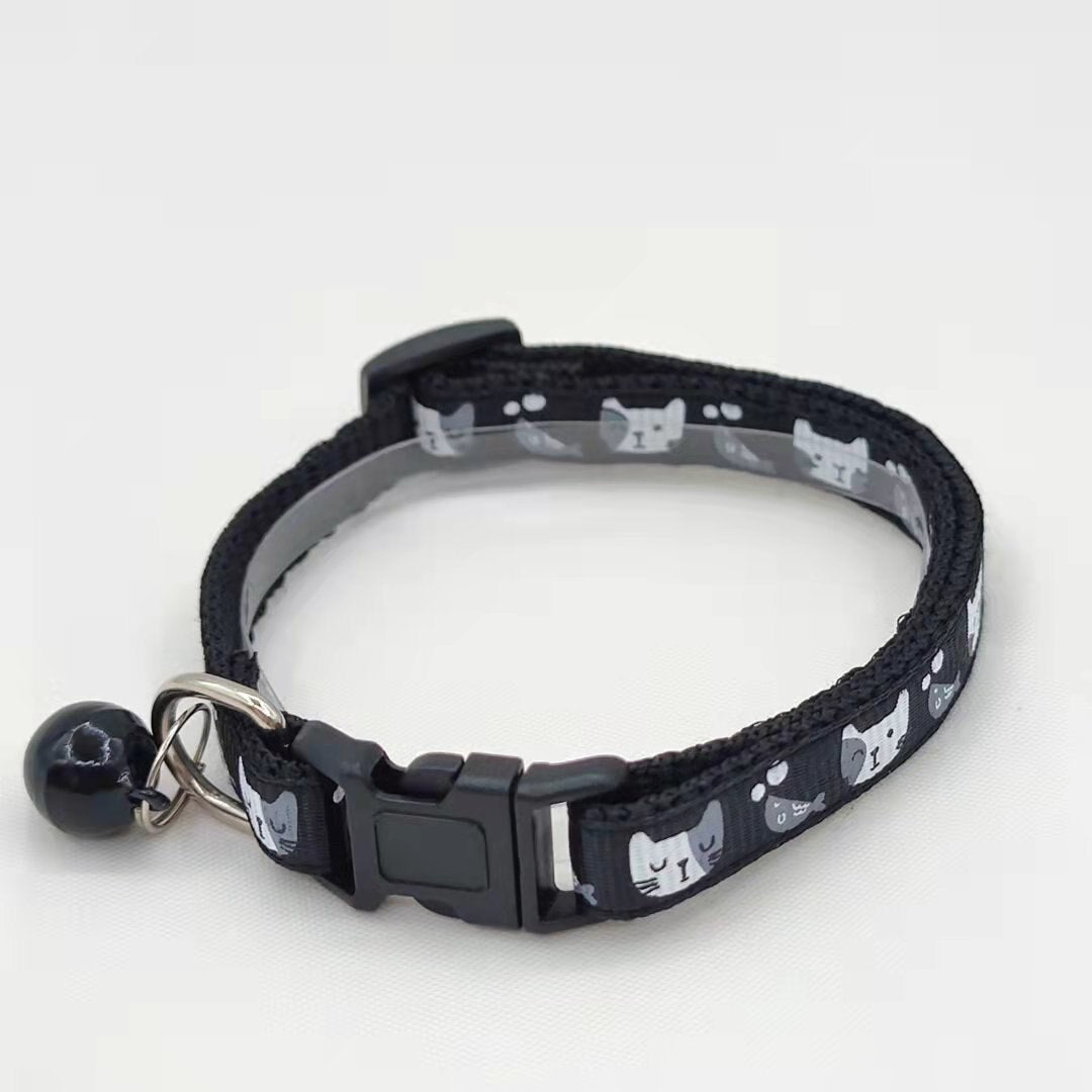 Adjustable Cat Bells Collar