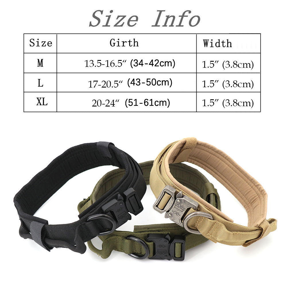 Adjustable Dog Tactical Collar