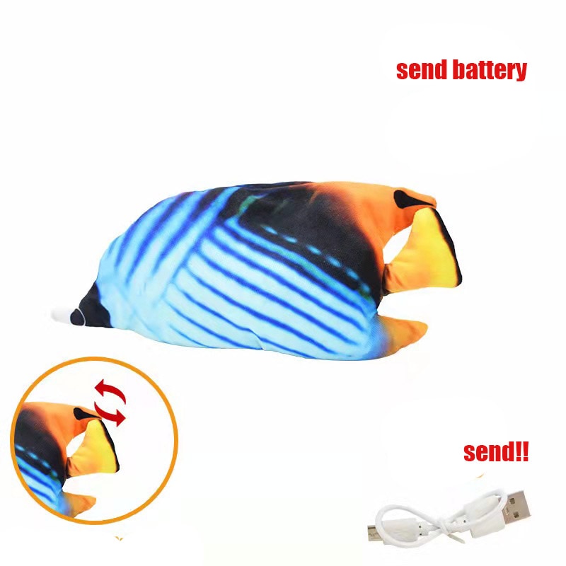 Electric Fish Cat Toys